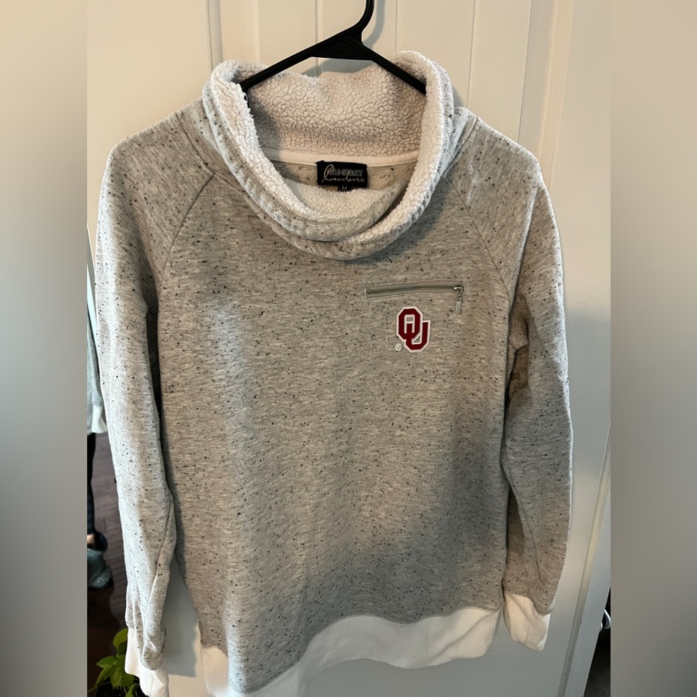 Oklahoma cowl neck sweater